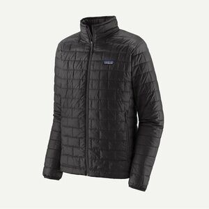 Patagonia Men's Black Nano Puff Jacket Size Small